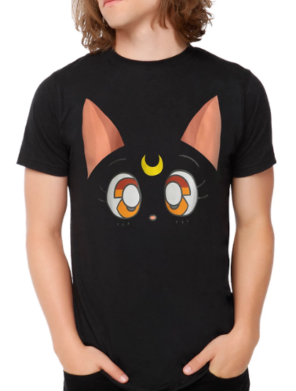 sailor moon luna shirt